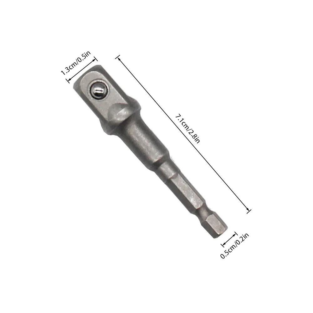 Scissor Jack Adapter 1/2 Inch Chrome Vanadium Steel Adapter Wrench Tool Automotive Jack Drill Adapters For Impact Drills Socket