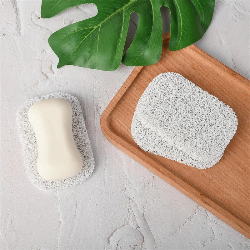 4 pz/set pastiglie di sapone barre portasapone scarichi di sapone cuscinetti salvaspazio per doccia cucina bagno viaggi forniture per la pulizia dell'hotel