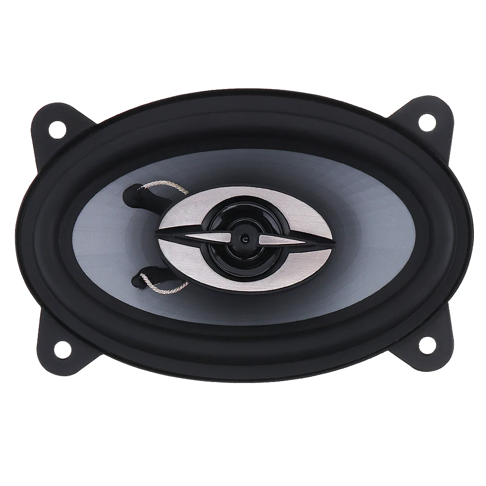 2pcs 4 x 6 Inch 280W High Temperature Resistance Vehicle Door Auto Audio Music Stereo Full Range Frequency Speakers