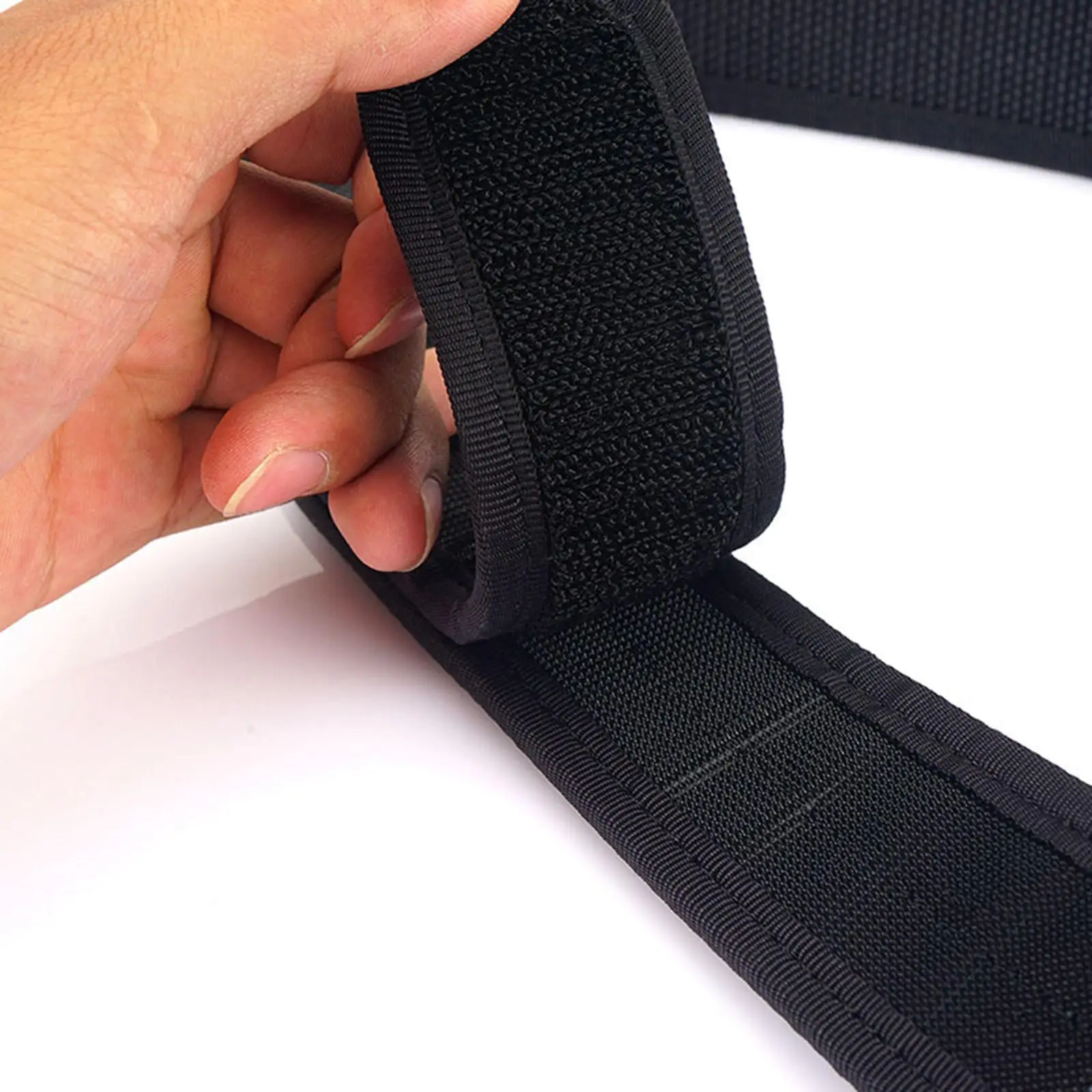 Buckleless Lightweight Nylon Inner Belt with Hook Liner Adjustable Design for Men’s Belt Accessories for Outdoor Work