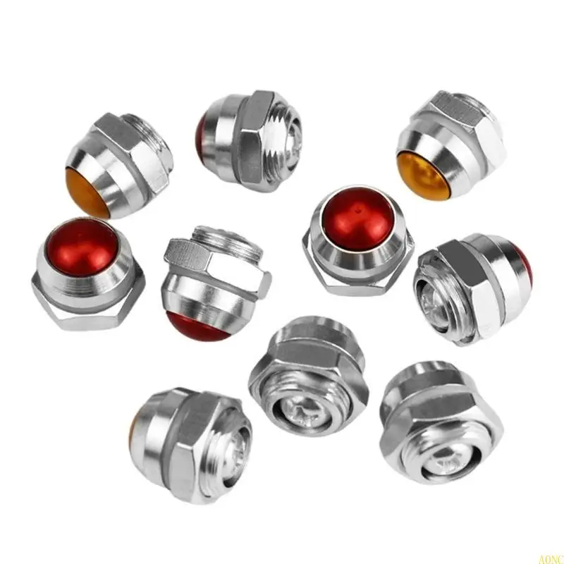 A0NC 2 PCS Aluminium Limiting Little Red Sénitende