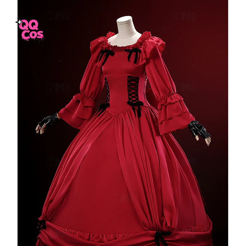 

May I Ask for One Final Thing Scarlet Cosplay Costume Halloween Carnival Party Christmas Play Role Clothes Clothing QQ Cos