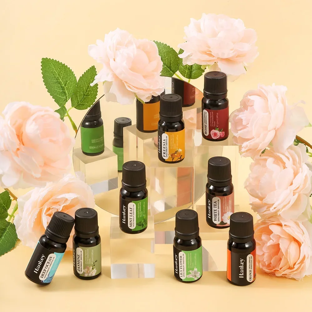 10ml Water-Soluble Aromatherapy Oil - Multiple Fragrances, Create a Cozy Home Ambiance, for Humidifiers & Reed Diffusers