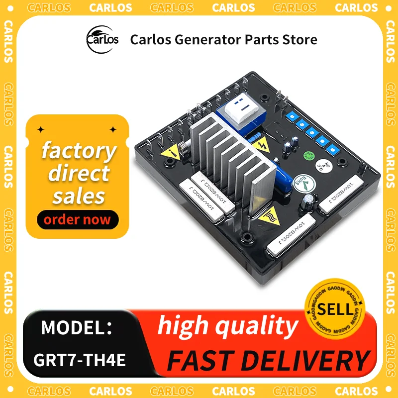 GRT7-TH4E AVR GRAMEYER PEGASUS CAT GRT7 TH4E Generator Automatic Voltage Regulator Compatible With Original