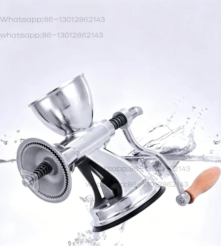 Manual Coffee Grinder, Stainless Steel Conical Burr Hand Coffee Bean Mill, Adjustable Coarseness Portable Hand Crank Grinder for