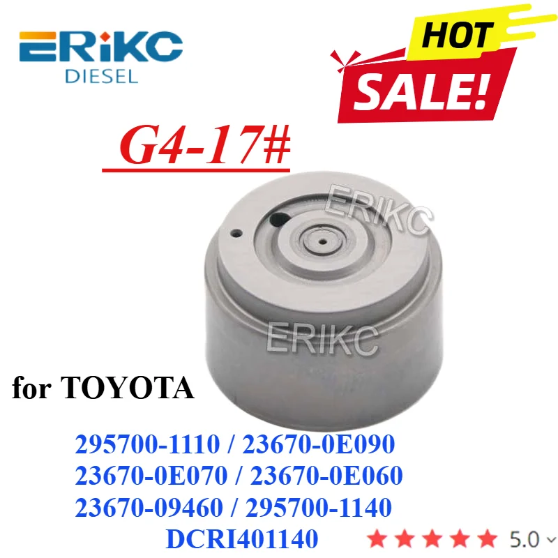 

G4-17 # дизельная Топливная форсунка, клапан G4, контрольный клапан для TOYOTA 295700-1110 23670-0E090 23670-0E070 23670-09460 23670-0E060