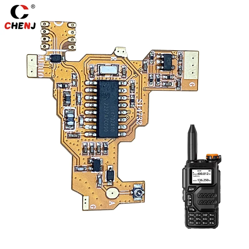 Nowość w wersji Uvk5/k6 PLUS FPC SI4732 Chip i moduł modyfikacji komponentów oscylatora kryształowego dla Quansheng UV-K5 Accessorie