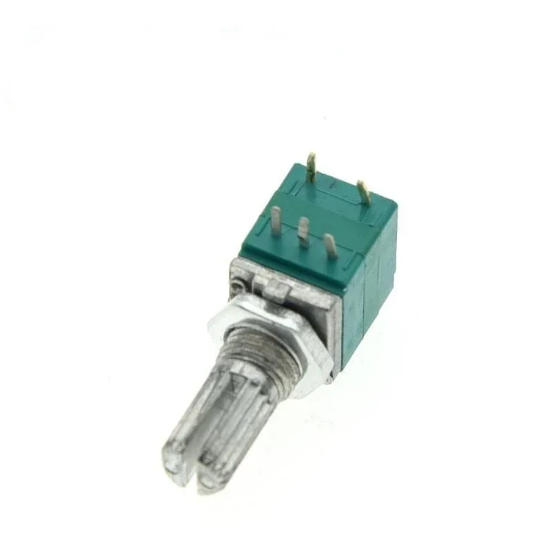 5PCS Single Potentiometer RV097NS B5K B10K B20K B50K B100K5 Foot with Switch