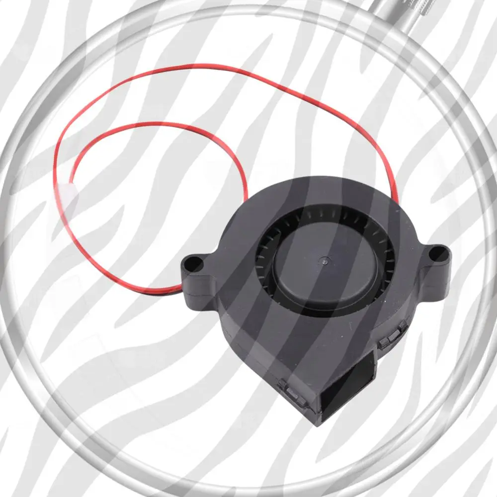 

Brushless DC Blower Cooler Fan Ultra Quiet Cooling Fan 2 Wires 5015S DC 12V 50x50x15mm Blower for Computer Cooling