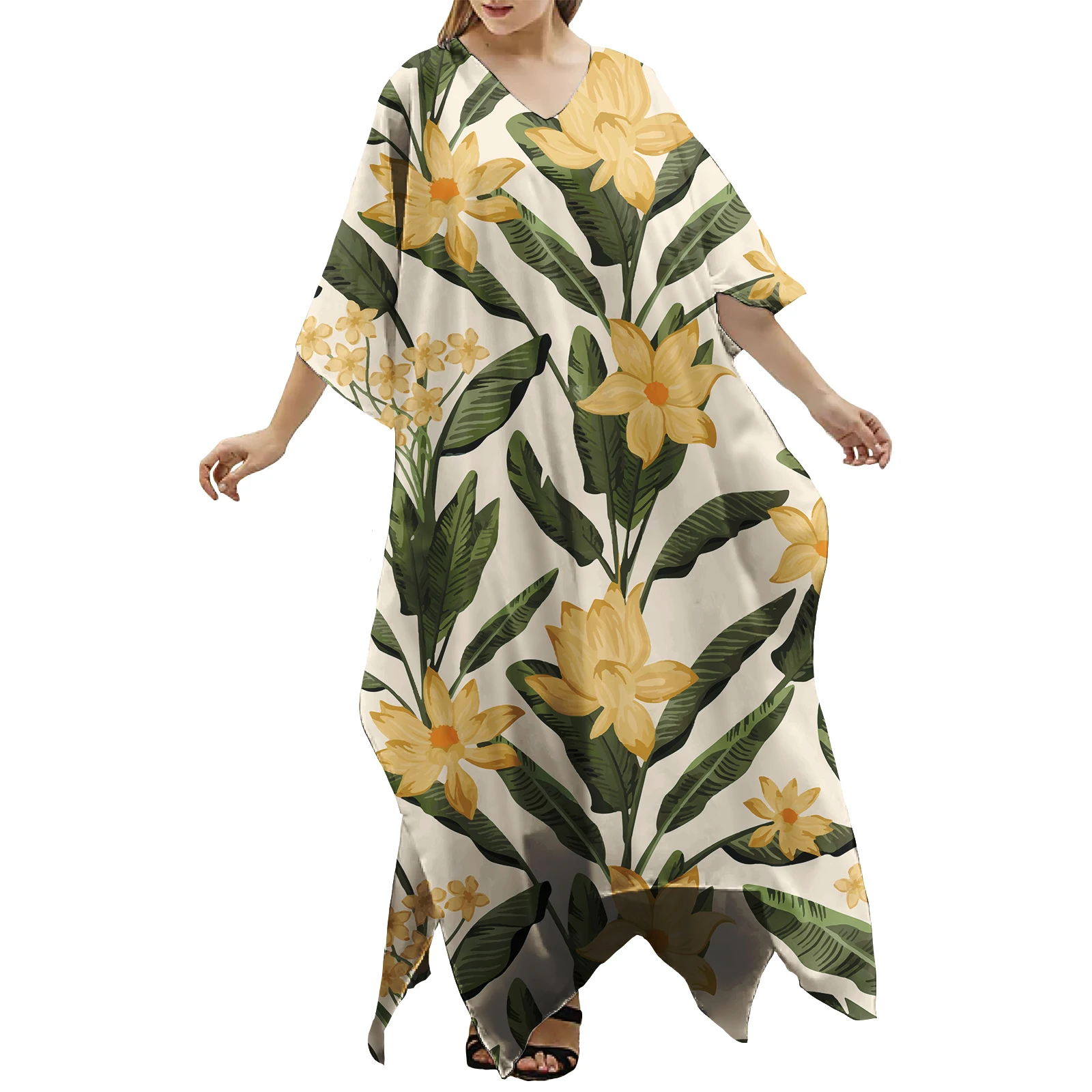 Samoan Puletasi Eleganckie sukienki Island Maxi Sukienka wakacyjna Polinezyjskie plemienne sukienki Kaftan Niestandardowe ubrania damskie Plus Size