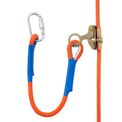 8-24mm Rope Self-Locking Device High Altitude Fall Arrester Rope Anti-fall Lock Safety Protection Tools For Working At Heights