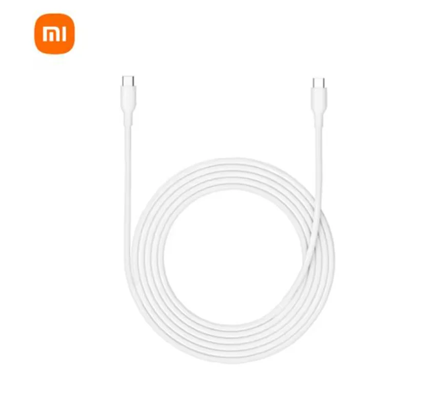 Xiaomi Mijia 6A Type-C to Type-C data cable 1m/2m, original skin-friendly silicone, up to 120W fast charging and 480Mbps