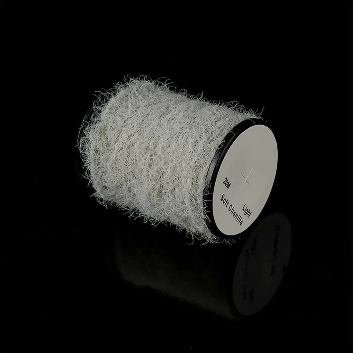20M Roll Fly Tying Body Fiber, Fuzzy Synthetic Lure Making Material for Fly Fishing