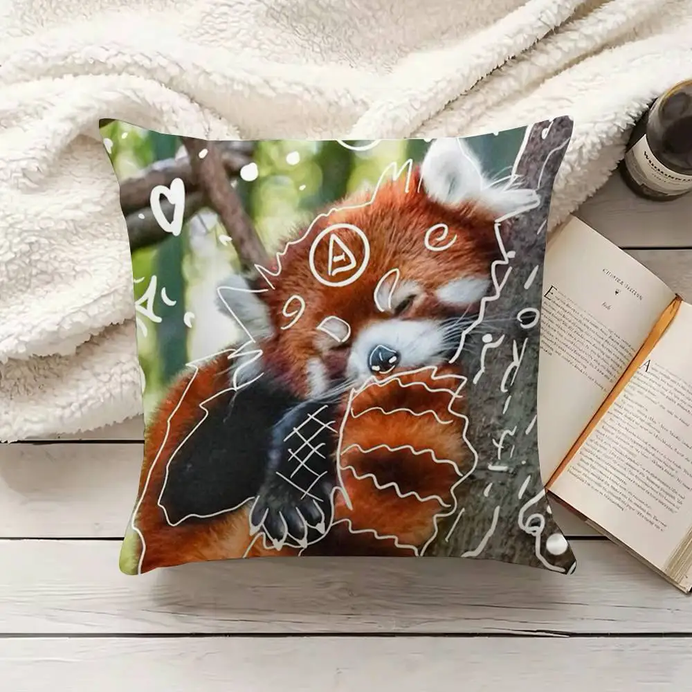 New Therian D-Delta S-Symbol Pillow Case Living Room Sofa Cushion Cover Suitable For Home Bedroom Room Decoration