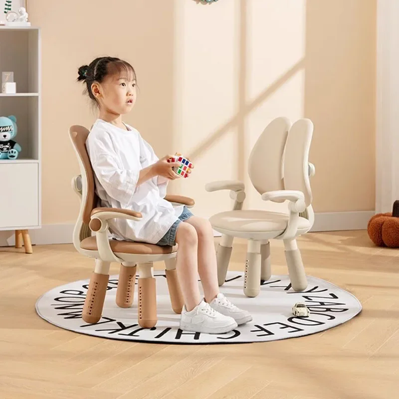 

Chair Designer School Baby Furniture Children's Safety Room Seats Study Auxiliary Comfortable Silla Infantil Growing Eating JGY