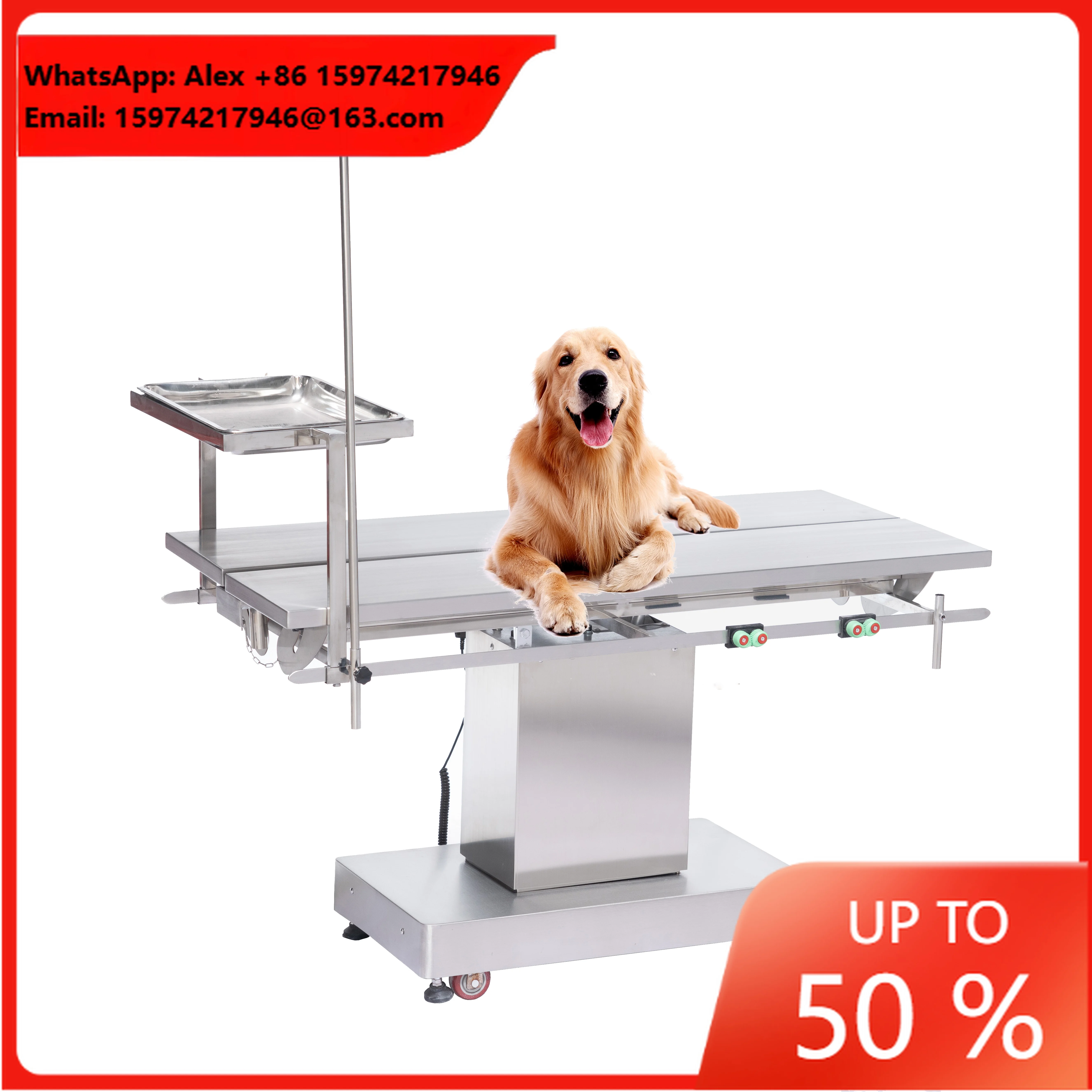 Hot Sale YIKE Vet Examination Table Animal Hospital Clinic Pets Electric V Shape Cat Dog Operating Table