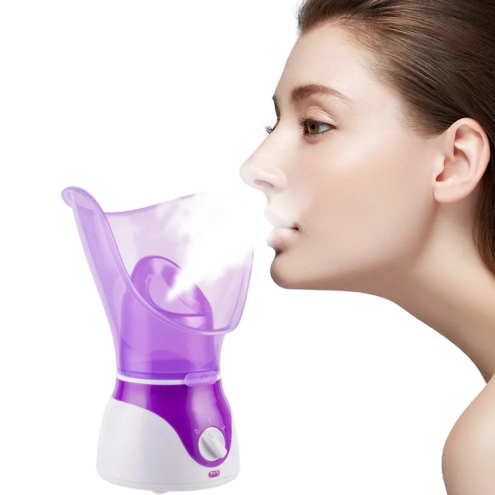Vaporizador facial de belleza, cosmético, Spa, vaporizador Facial para el hogar, Sauna, poros y extracto de puntos negros, rejuvenece el cuidado de la piel facial, limpieza profunda
