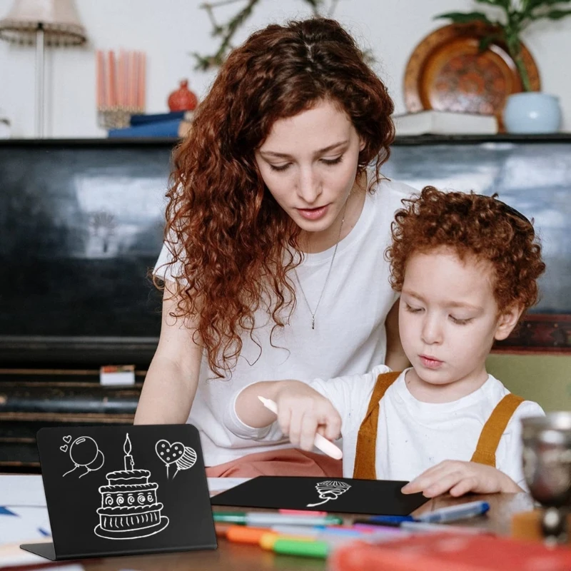 Dropship Riscrivibile Piccola Lavagna Gesso Etichette Gesso Mini Etichette Messaggio Cancellabile Mini per