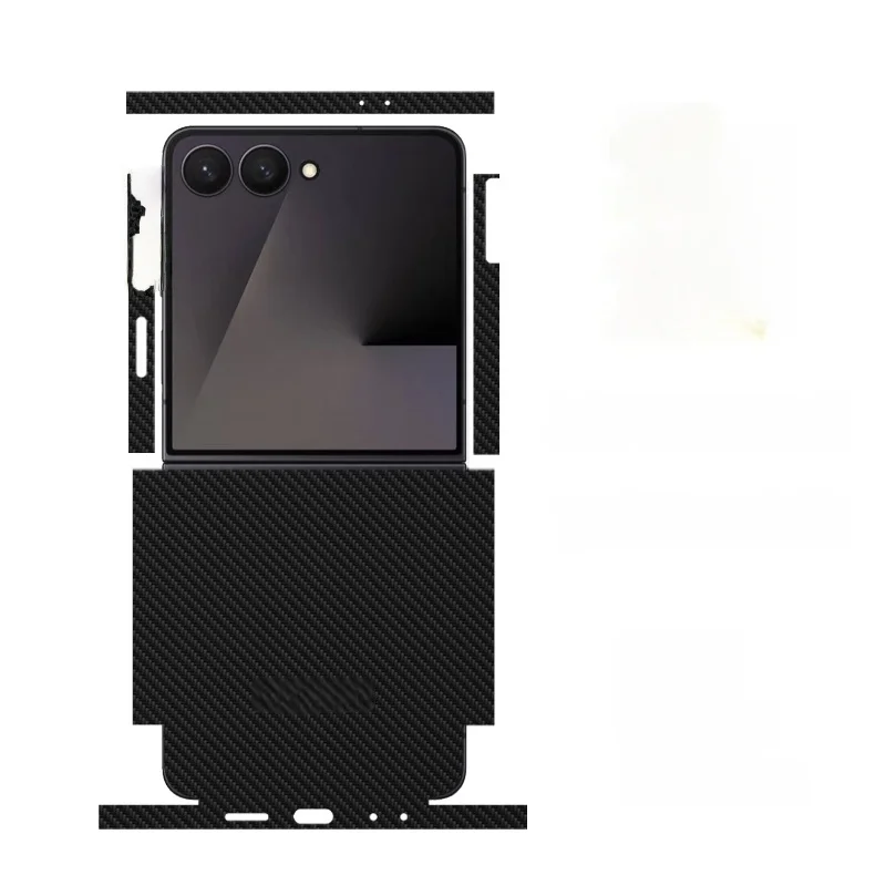 Skin For Samsung Galaxy Z Flip8 7 6 5 4 3 Back Film Sticker Full Cover Protective Decal Wrap Side Frame Back Screen Protector