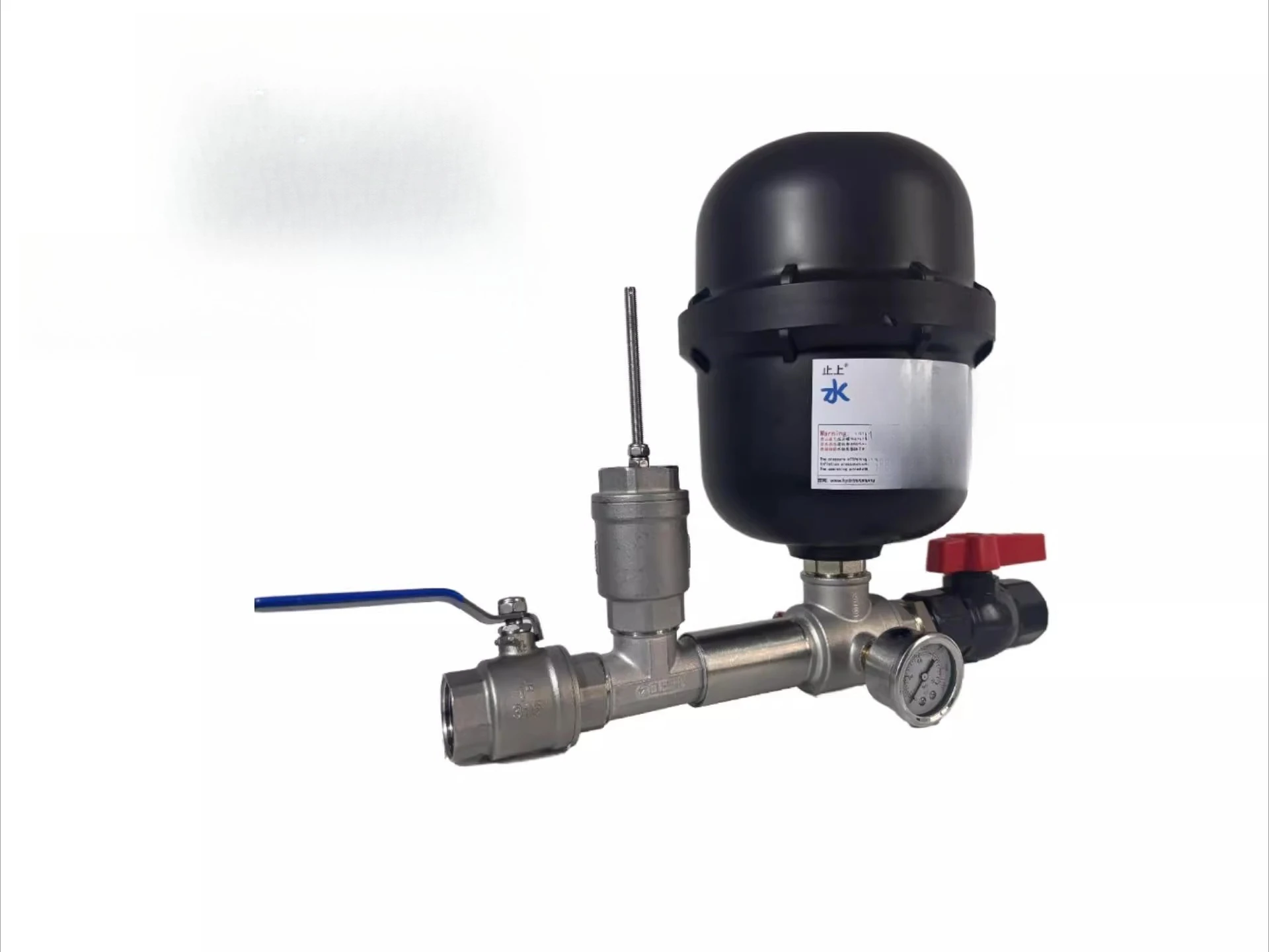 Water Hammer Pump, 1inch Stainless Steel Gun Type Water Hammer Pump Kit