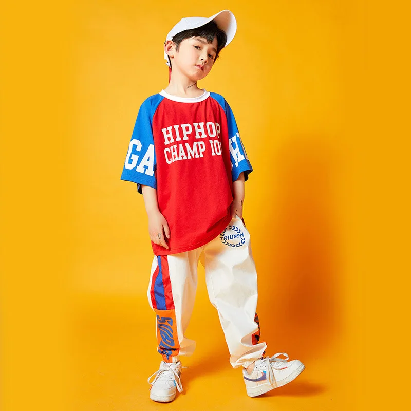 Hip Hop Children's Fashion Clothing Hip Hop Country Fashion Crop Girls Jazz Dance Clothing Hiphop Fashion Trend