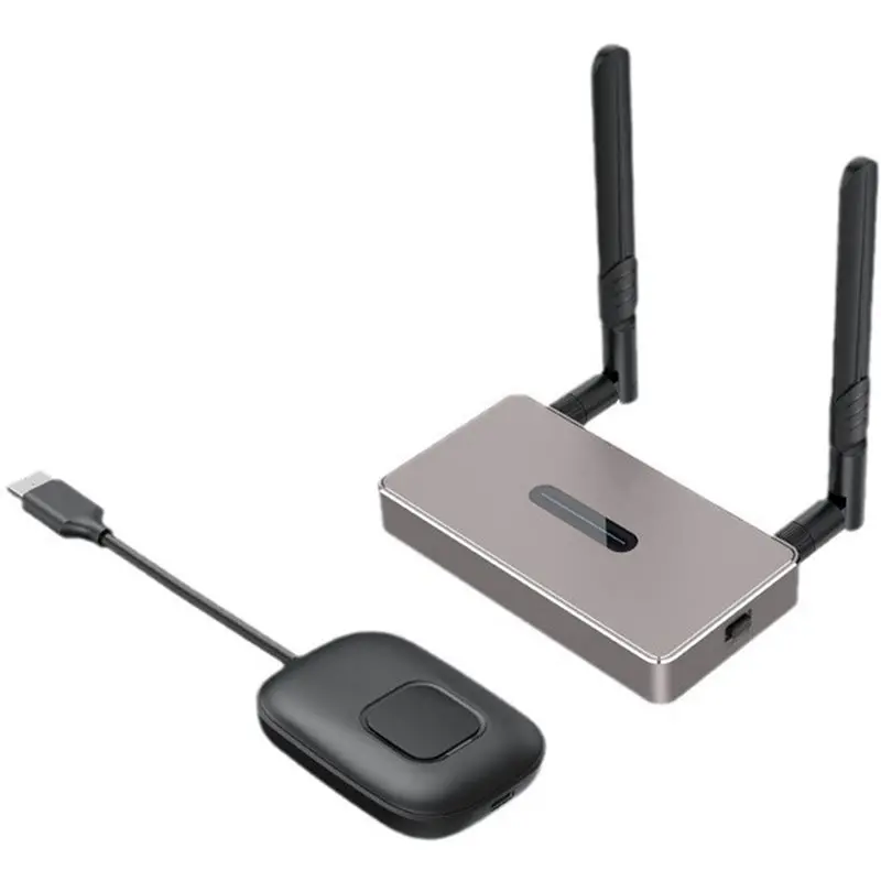 AA08-Wireless -Compatible Transmitter Receiver Extende Kit 1080P VGA Video Transceiver TV For Laptop Projector