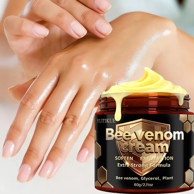 YUITIKUE Bee Venom Foot Cream - Soften Exfoliation Foot Care Cream Extra Strong Plant Formula for Dry Feet view 3