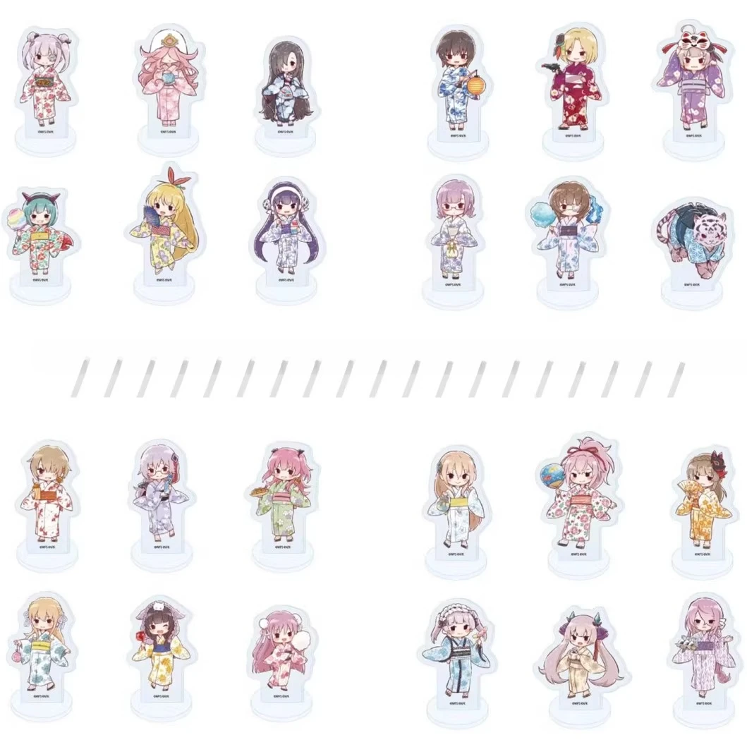 Game Kunimi Tama Kayamori Ruka Aikawa Megumi Asakura Karen Acryl Stand Pop Anime Figuur Model Plaat Cosplay Speelgoed voor Gift
