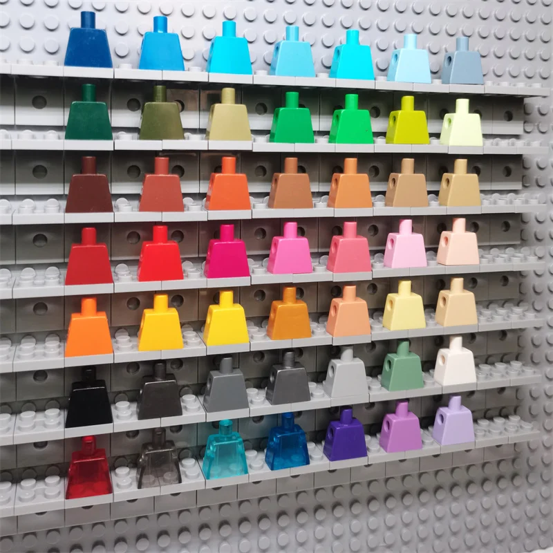 DIY MOC Building Block Parts For Body Part Torso
