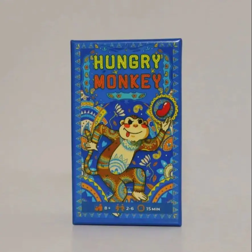 Juego de mesa Hungry Monkey para familia y fiesta, divertido juego de mesa, cartas de entretenimiento para amigos, 2-6 jugadores