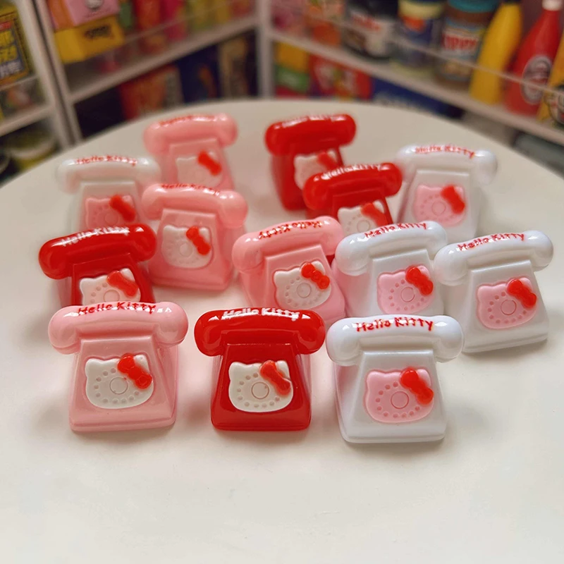 Poppenhuis Gesimuleerde Miniatuur Cartoon Telefoons Meubelaccessoires Voor Poppenhuis Decor Kinderen Fantasiespel Speelgoed