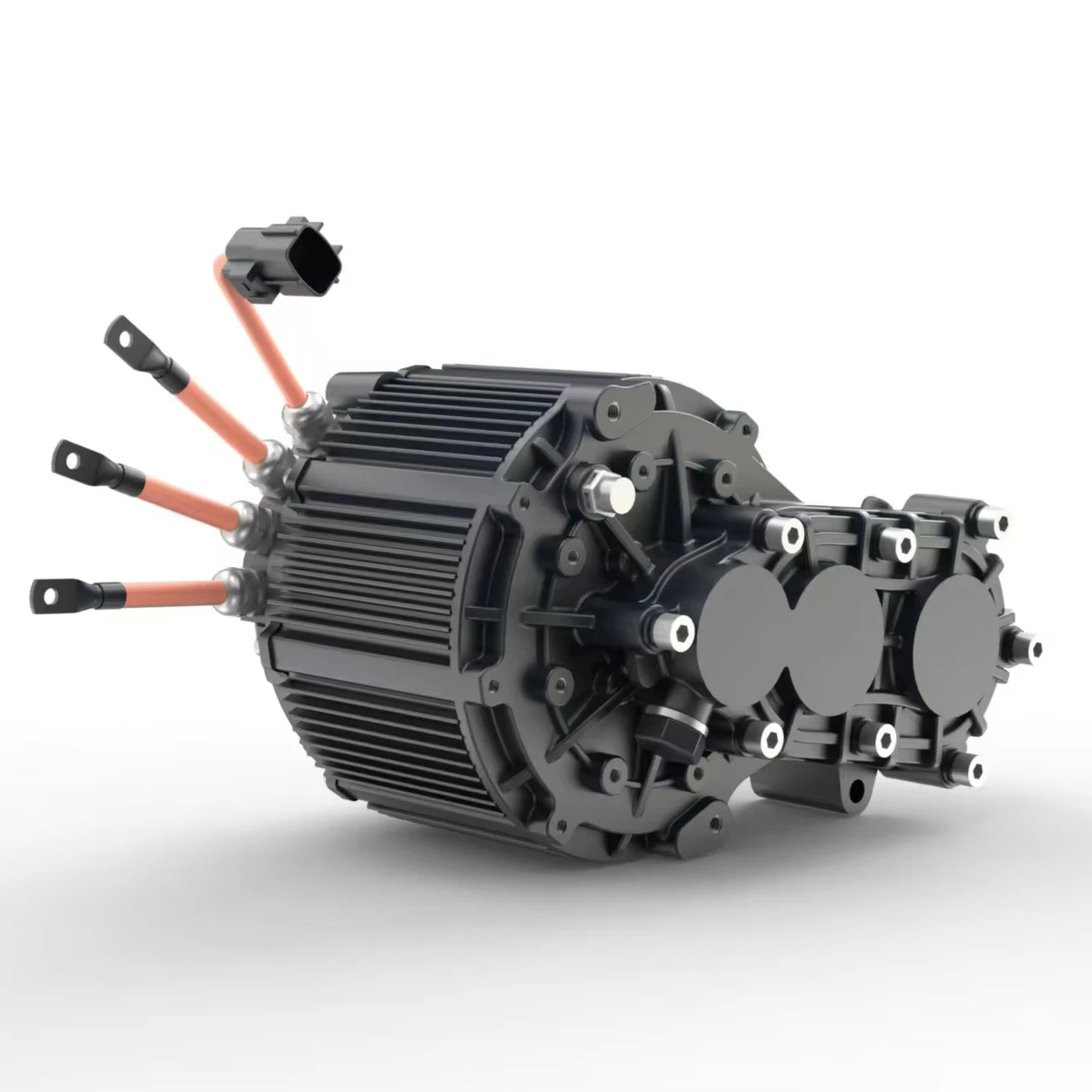 Electric PMSM motor-96V 8KW  Max 18KW 70N.m 7500 RPM Motor Controller Gearbox Kit for  Motorbike Motorcycle Conversion