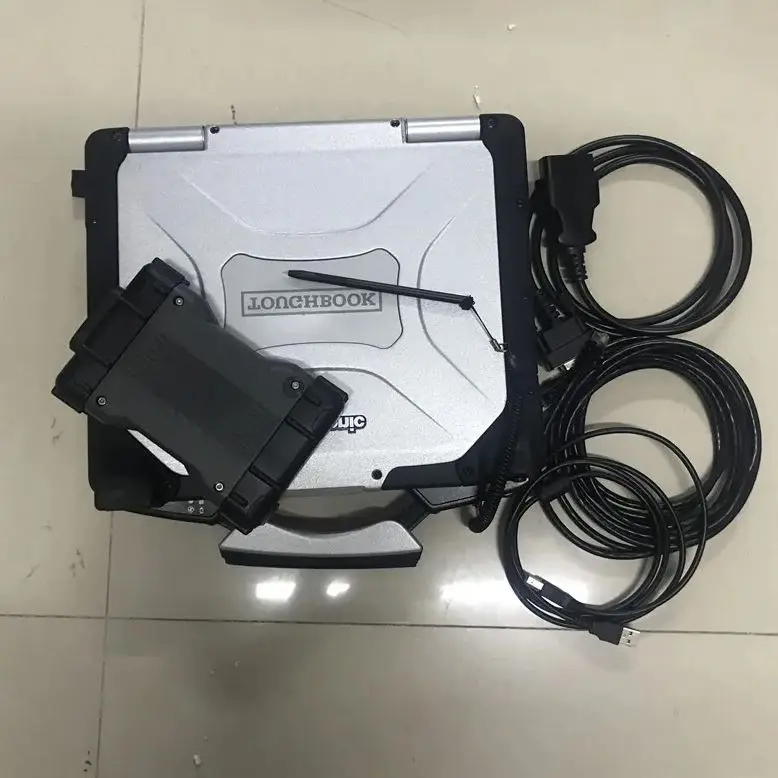 

Программное обеспечение V03/2025 SSD 512 ГБ с интерфейсом MB Star C6 VCI, полные кабели, диагностический инструмент, 90% новый ноутбук, процессор CF31 i5, полный комплект