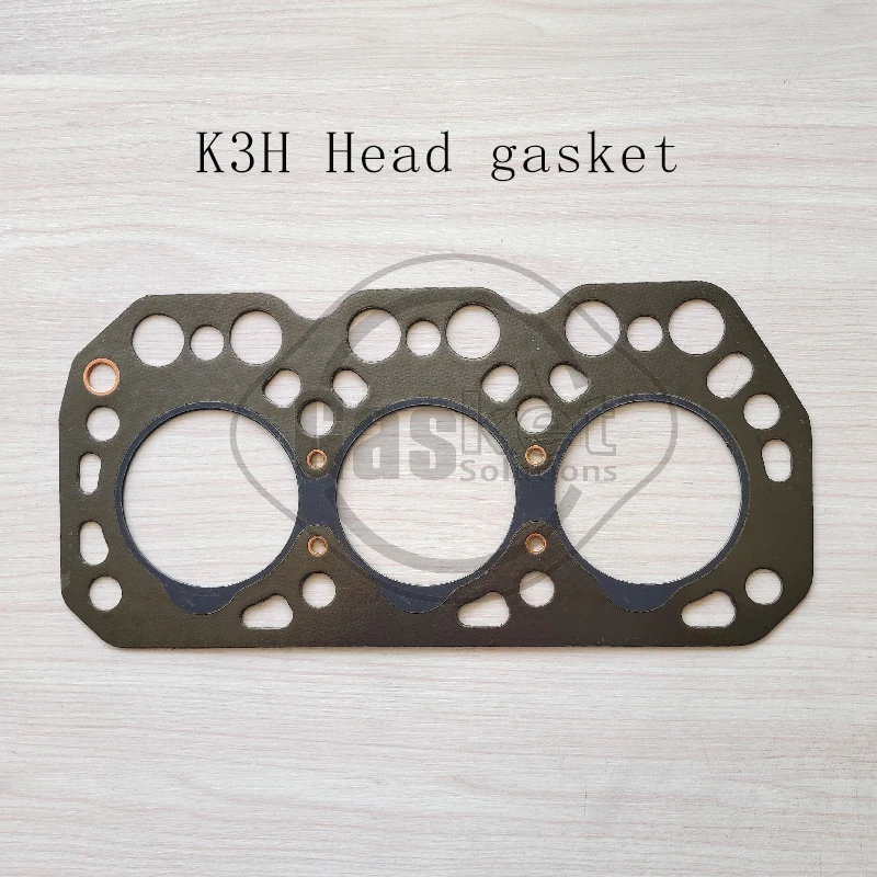 K3H cylinder head gasket is suitable for Mitsubishi K3H engine diesel engine parts suitable for excavators and wheel loaders