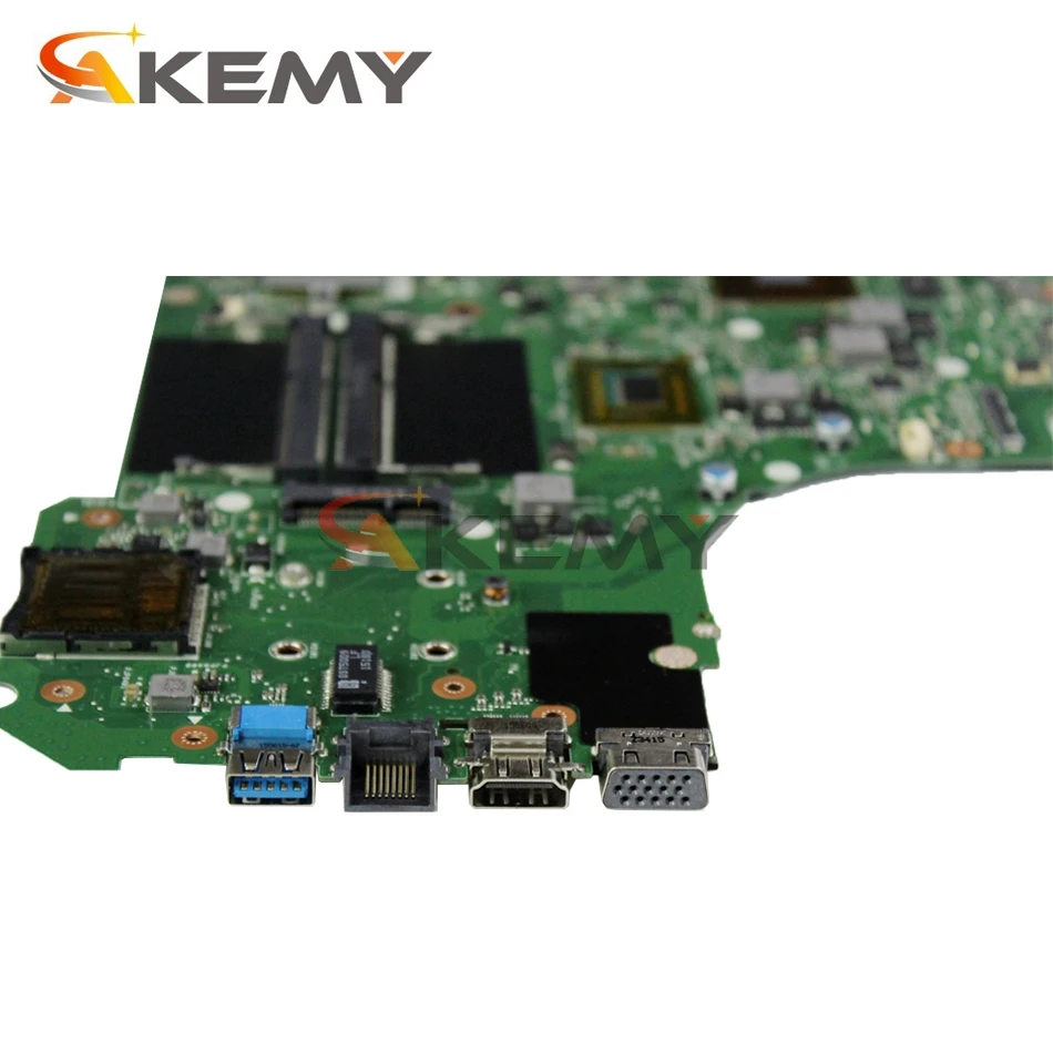 Imagem -04 - Akemy S550cb Laptop Motherboard para Asus S550cb S550c S56c A56c K56c K56cb K56cm Mainboard Original I53337u Gt740m Gt630m Gt635