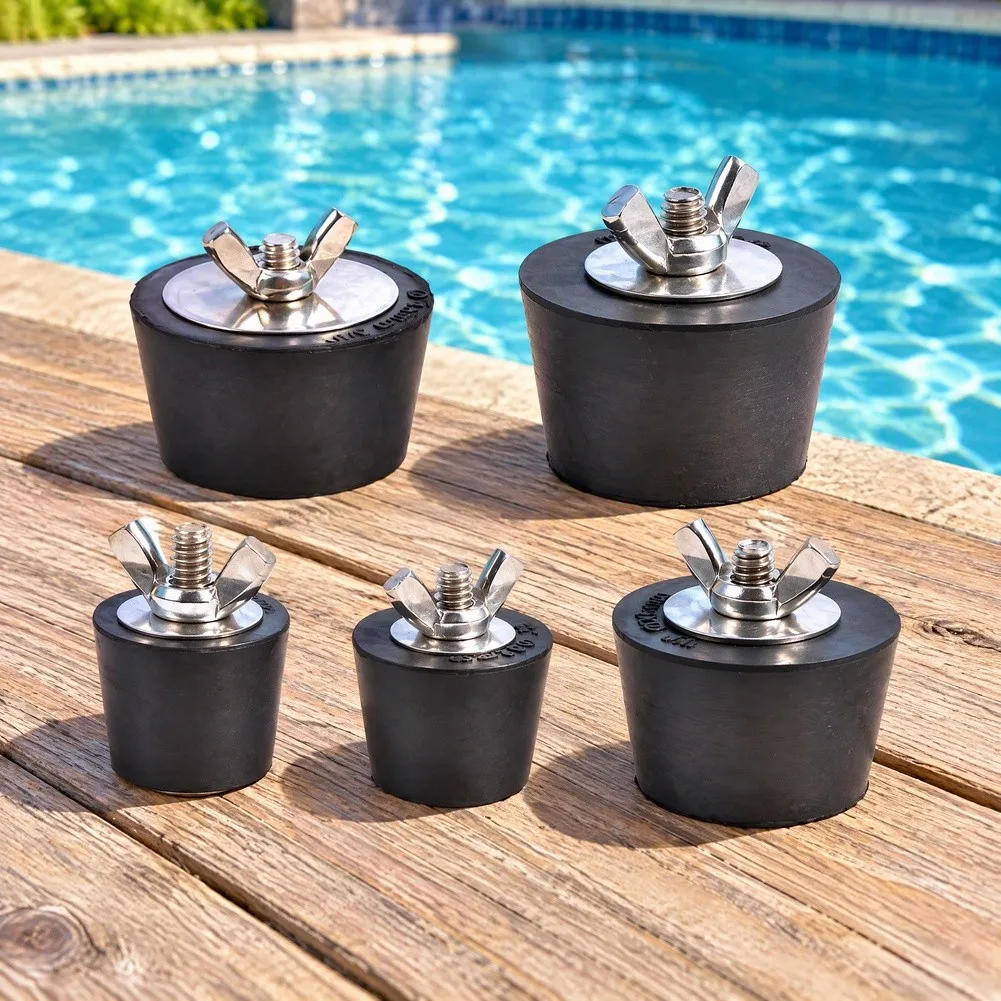 25/32/38/45mm/51mm Winter Swimming Pool Pipe Anti-Freeze-Plug Leak-Proof Seal Heavy-Duty Expansion-Plug Pools Accessories