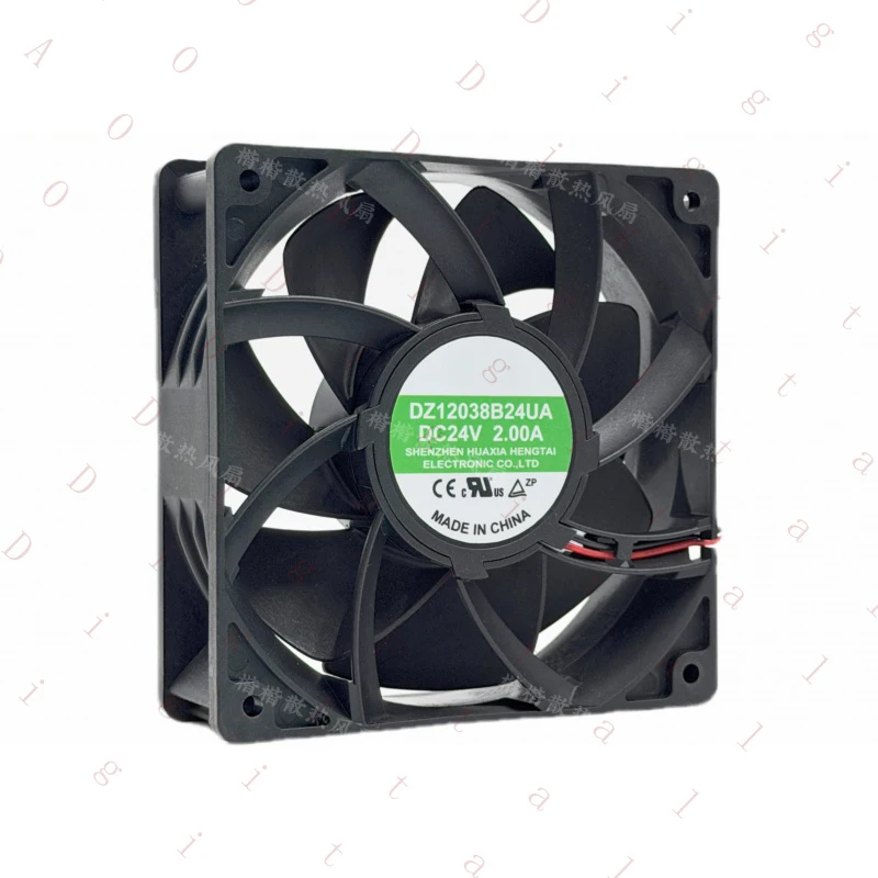W W Yimeng DZ12038B24UA 24V 2.00A 12CM high-volume variable frequency inverter cooling fan 30V
