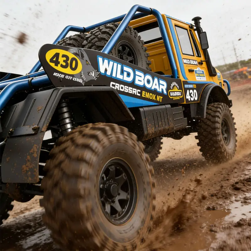 

Hot New CROSSRC Emox Nt Wild Boar 1/8 Rc Car Brushless 4wd Rc Crawler Truck Emoxnt Mud Terrain Rally Off Road Vehicle