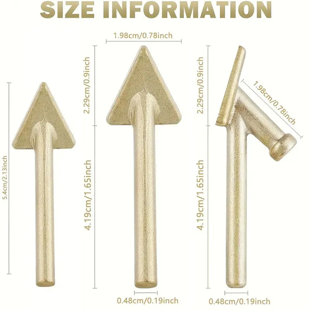 3PCS Welding Replacement Tip, Durable Soldering Iron Accessories, Electric Soldering Iron Tip, Plastic Welding Rod Heating