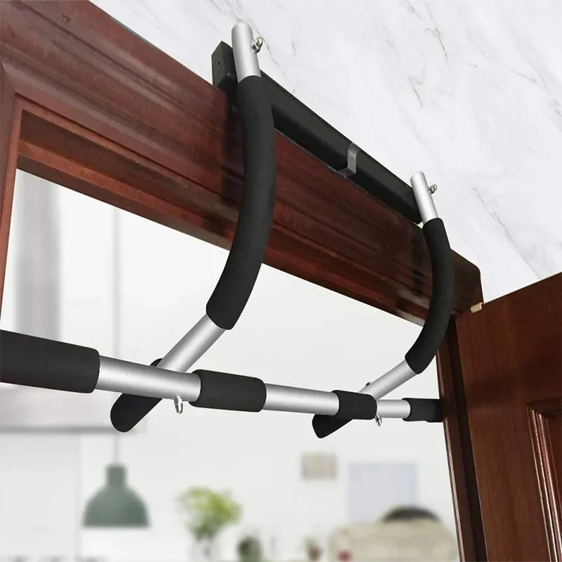 Exercise Pull Up Bar,Indoor Fitness Door Home Gym Doorway, Multi Grip Ceiling Straight