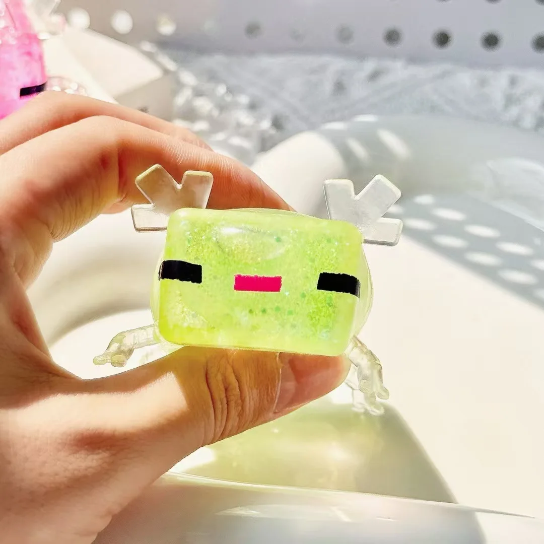 Axolotl Knijp Zachte Squishy Rekbare Stress Perfect voor Halloween Kerst Verjaardagsfeestje Gunst Klaslokaal