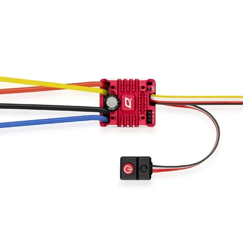 Hobbywing QuicRun WP1080 G2 80A نحى ESC لترقية الزاحف بمقياس 1 10 1 8 متوافق مع محركات 540 550 775