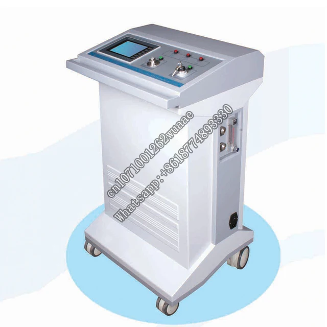 Color Touch Screen Medical Ozone Therapy Device Ozone Generator with  Catalylic Reductlion System