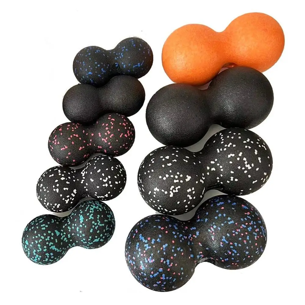 Yoga Equipment Women Yoga Foam Block Roller Peanut Ball Set Block Peanut Massage Roller Ball Therapy Relax Exercise Fitness