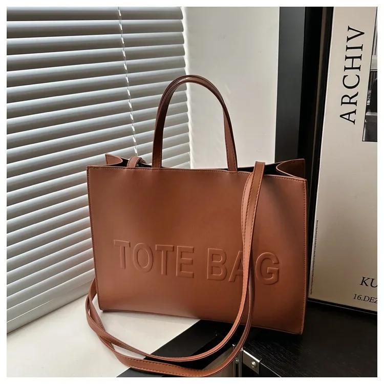 Einfache Vintage-Tragetaschen aus Pu-Leder für Damen, lässige Mode, einzelne Schulter-Cross-Body-Taschen, Handtasche für Damen zum Arbeitseinkaufen – Detail 18