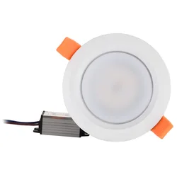 Waterproof LED Ceiling IP65 Fully sealed 5W 7W 9W 12W 15W Recessed LED Lamp Spot Light White shell AC85-265V