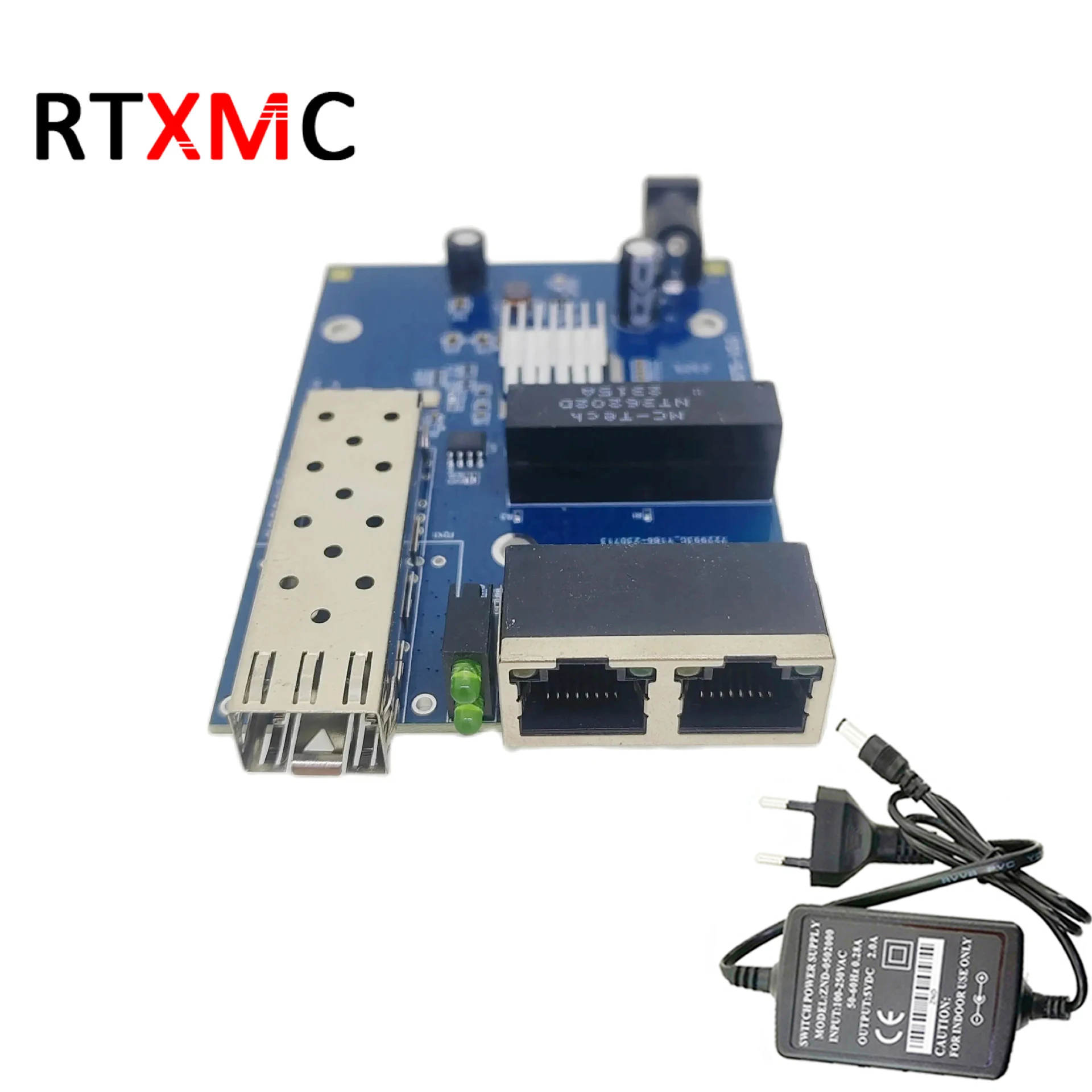 Gigabit fiber optic transceiver single-mode single fiber optical switch 1 optical 2 electrical converter SFP