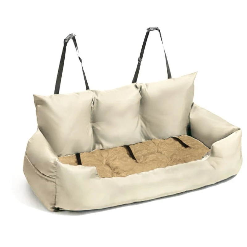 الحيوانات الأليفة منزل السيارة مقاوم للماء الأوساخ مقاومة المحمولة الكلب مقعد السلامة الحصير مفككة غسلها المضادة للانزلاق خدش بيت الحيوانات الأليفة المنتج