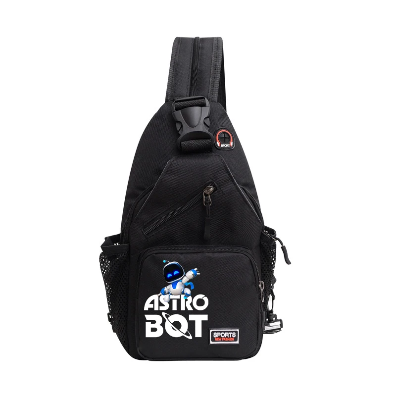 Astro bot masculino ombro sacos de peito multifuncional crossbody sacos anime viagem sling saco moda cruz corpo saco feminino presente natal