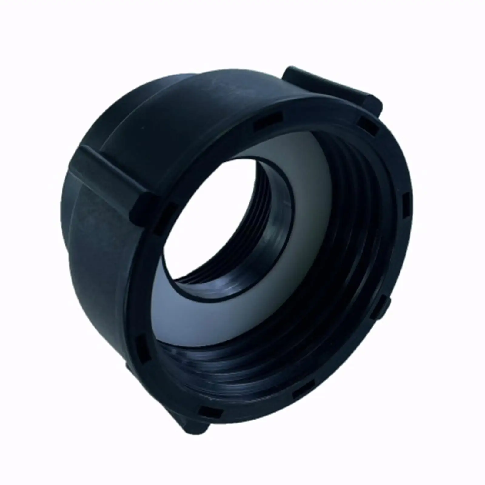 Garden Hose Connector IBC Water Tank Adapter Sturdy PP Material S75 to 2 Inch Female Thread for Outdoor Storage Barrel